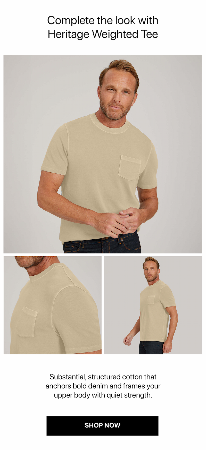 Heritage Weighted Tee