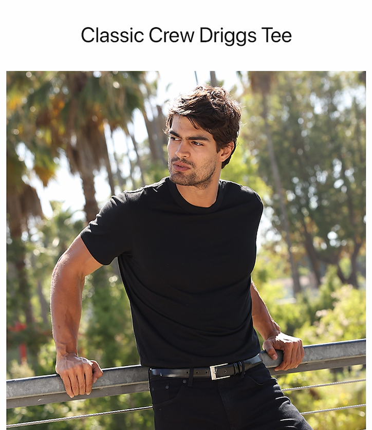Classic Crew Driggs Tee