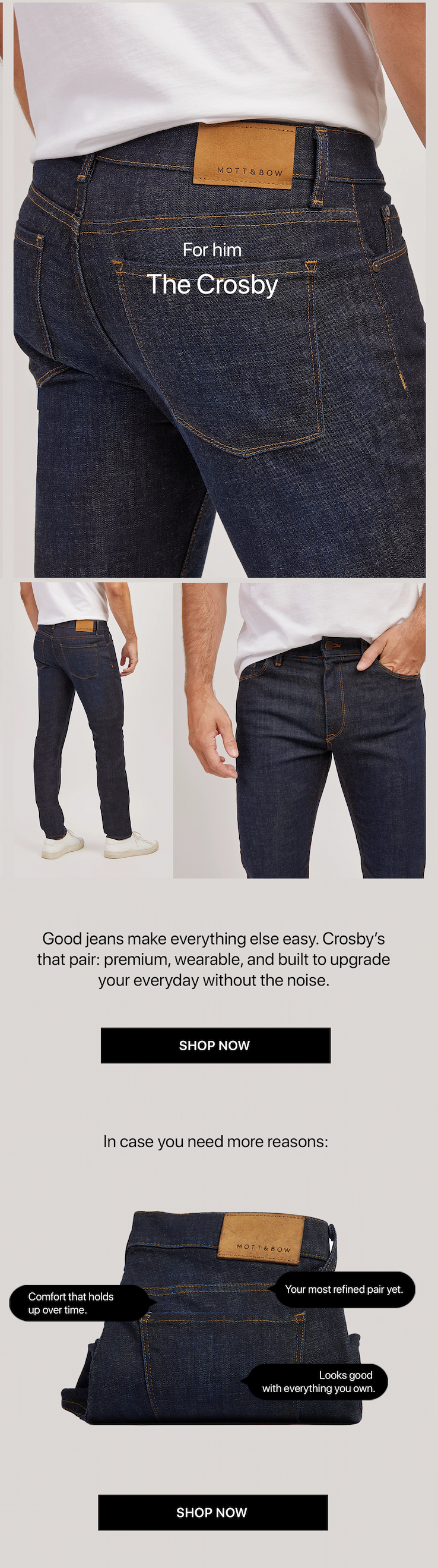 Slim Crosby Jeans