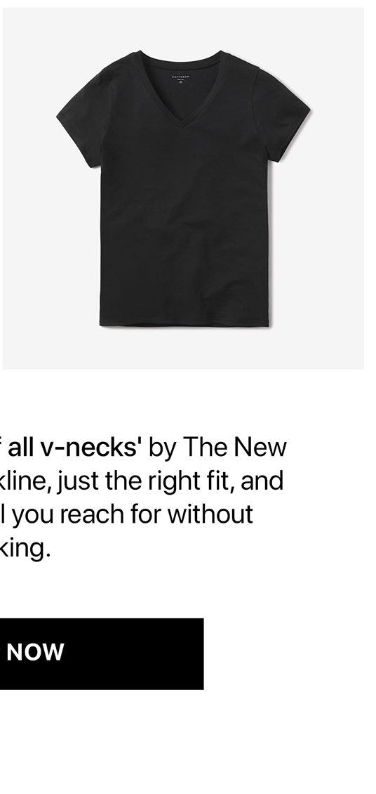 Fitted V-Neck Marcy Tee