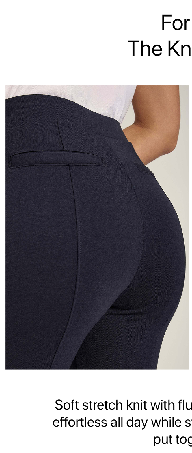Slim Knit Pant