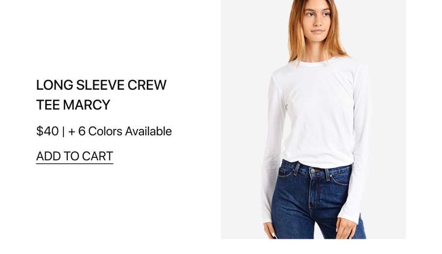 Long Sleeve Crew Tee Marcy