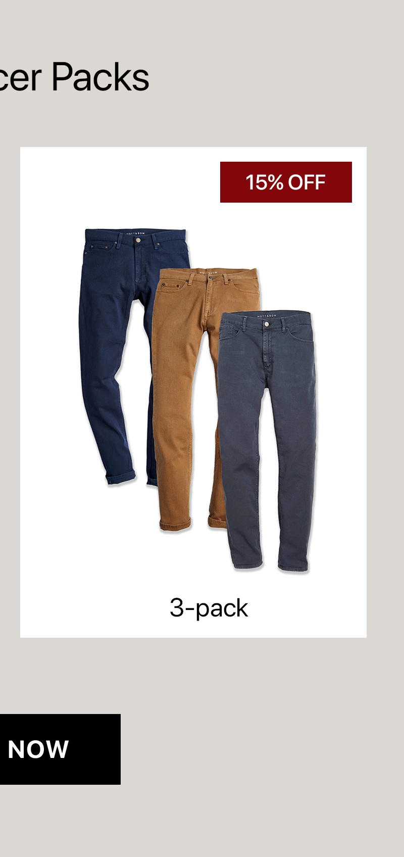 Mercer Jeans 3-Pack
