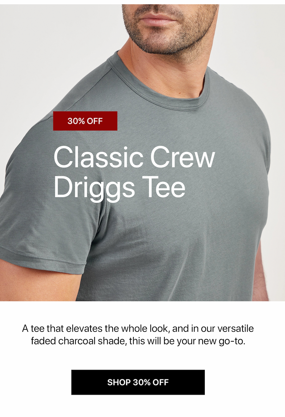 Classic Crew Driggs Tee