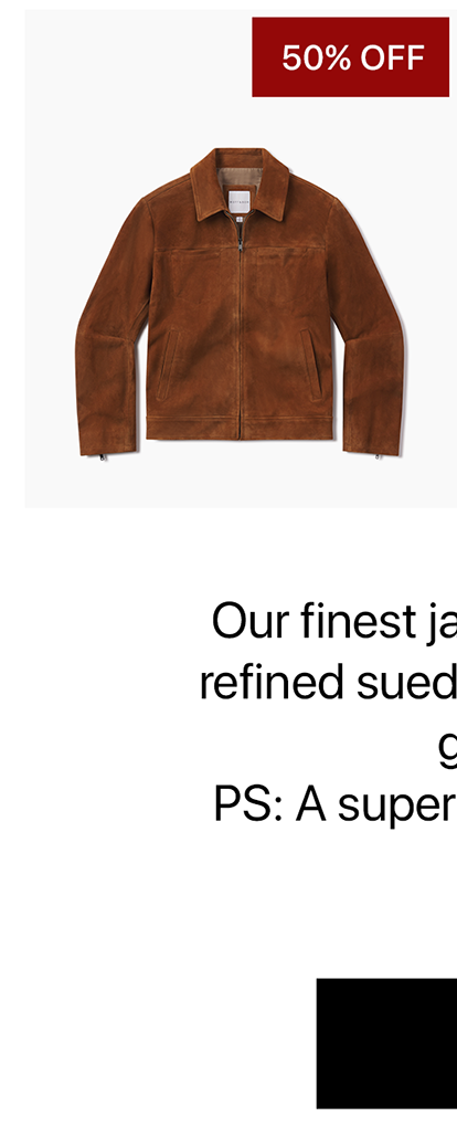 Suede Trucker Jacket