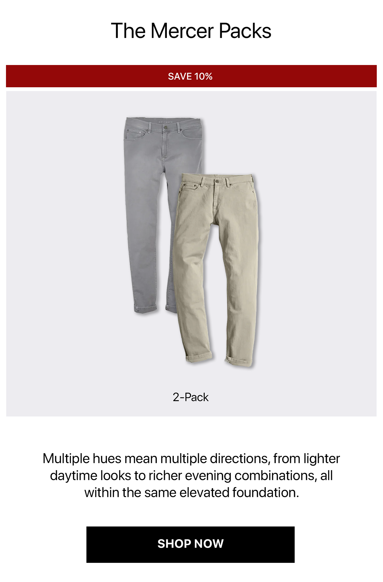 Mercer Jeans 2-pack