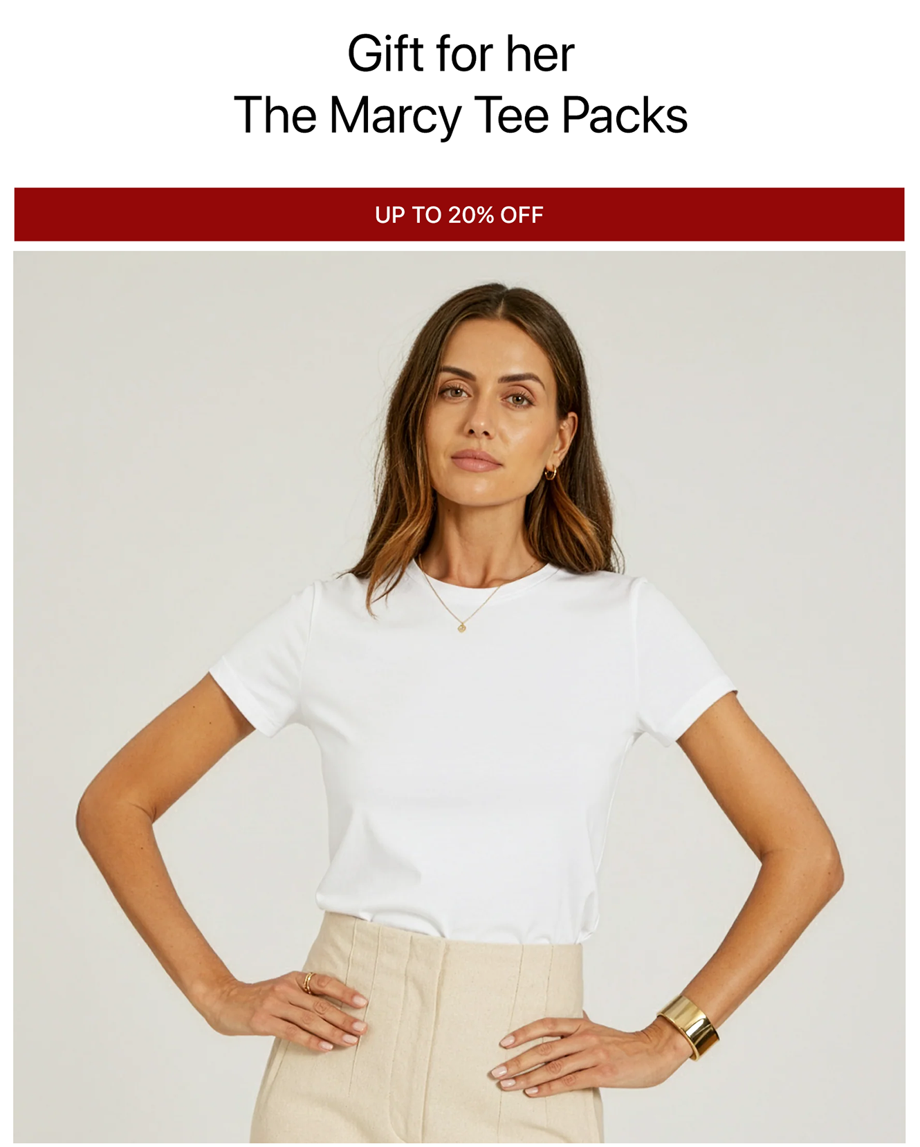 Fitted Crew Marcy Tee