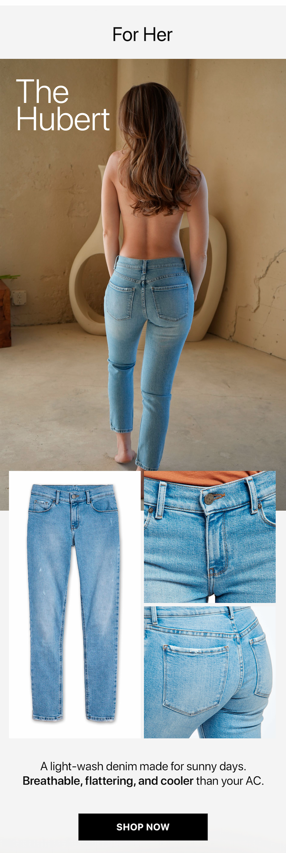 Slim Straight Hubert Jeans