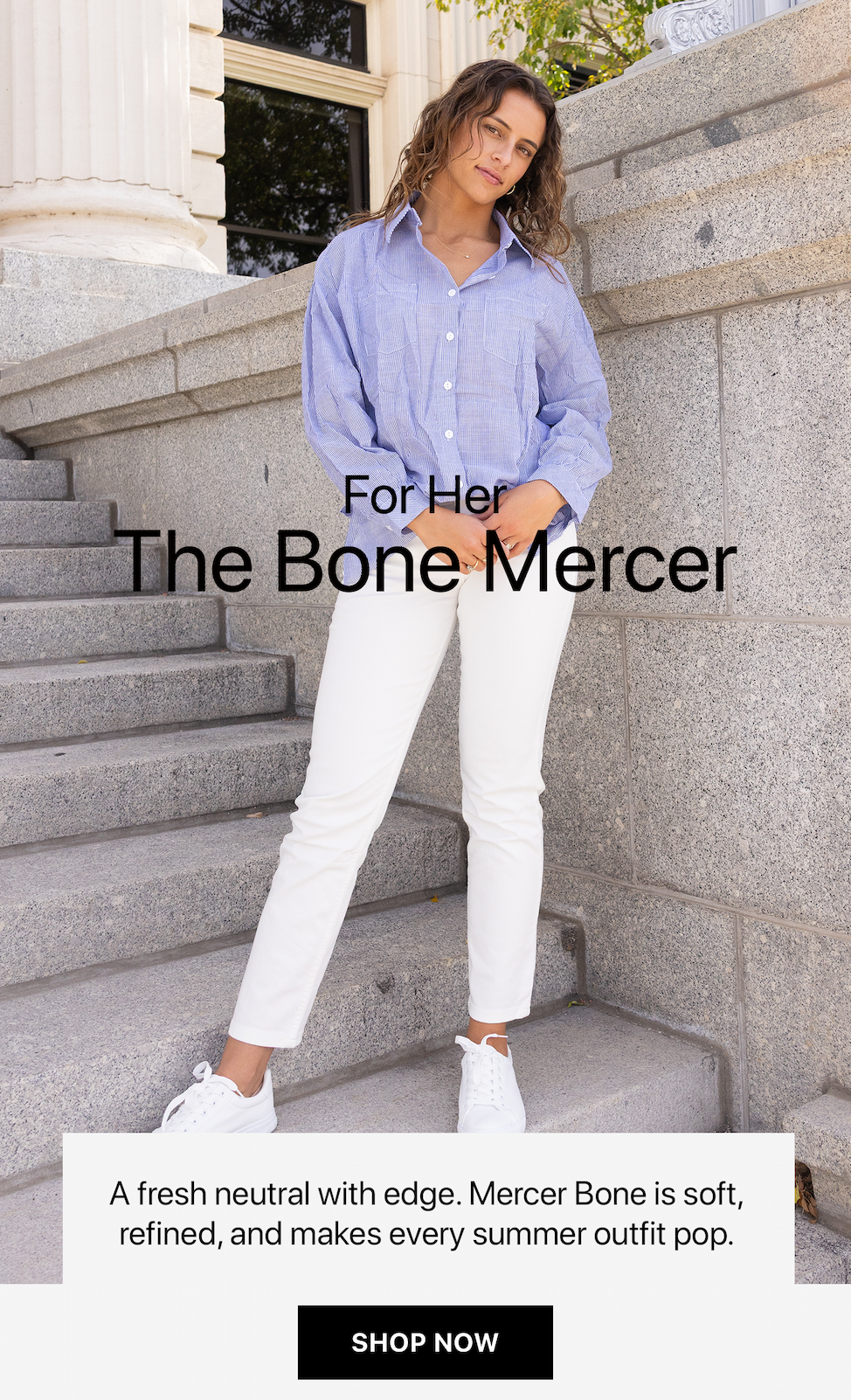 High Rise Cropped Straight Leg Mercer Jeans