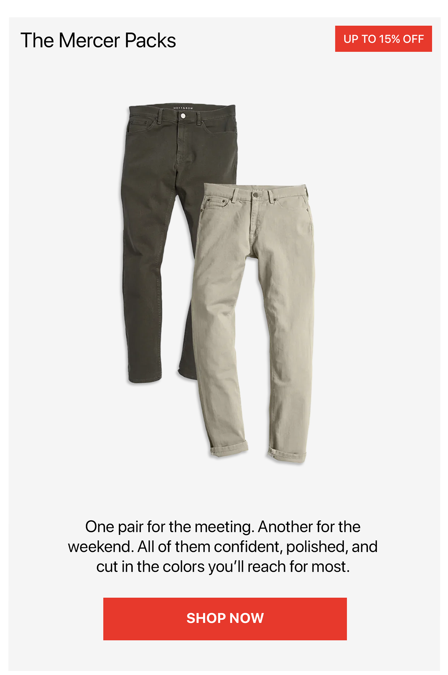 Slim Mercer Jeans 2-Pack