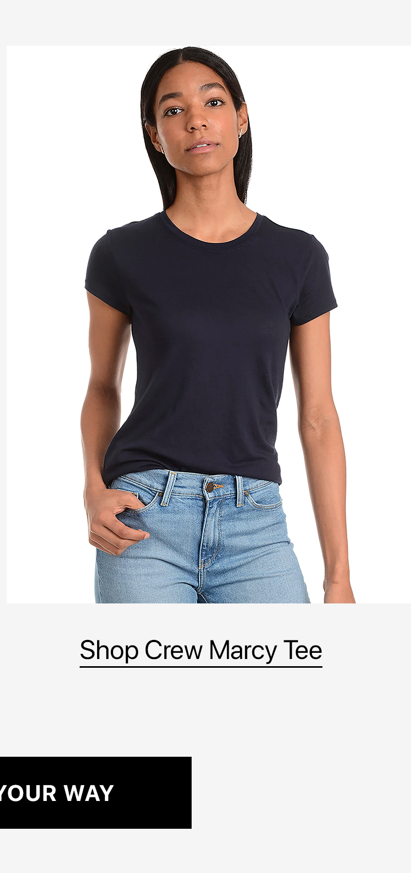Fitted Crew Marcy Tee