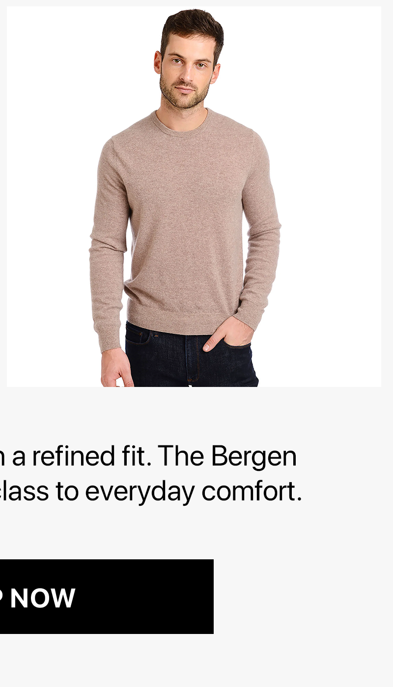 Classic Cashmere Crew Bergen Sweater