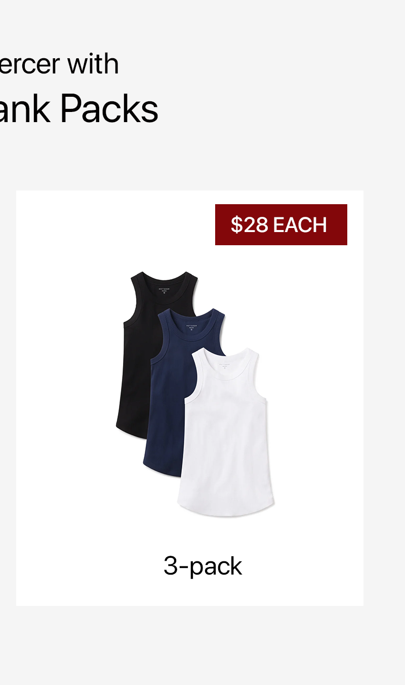 Rib Tank 3-pack
