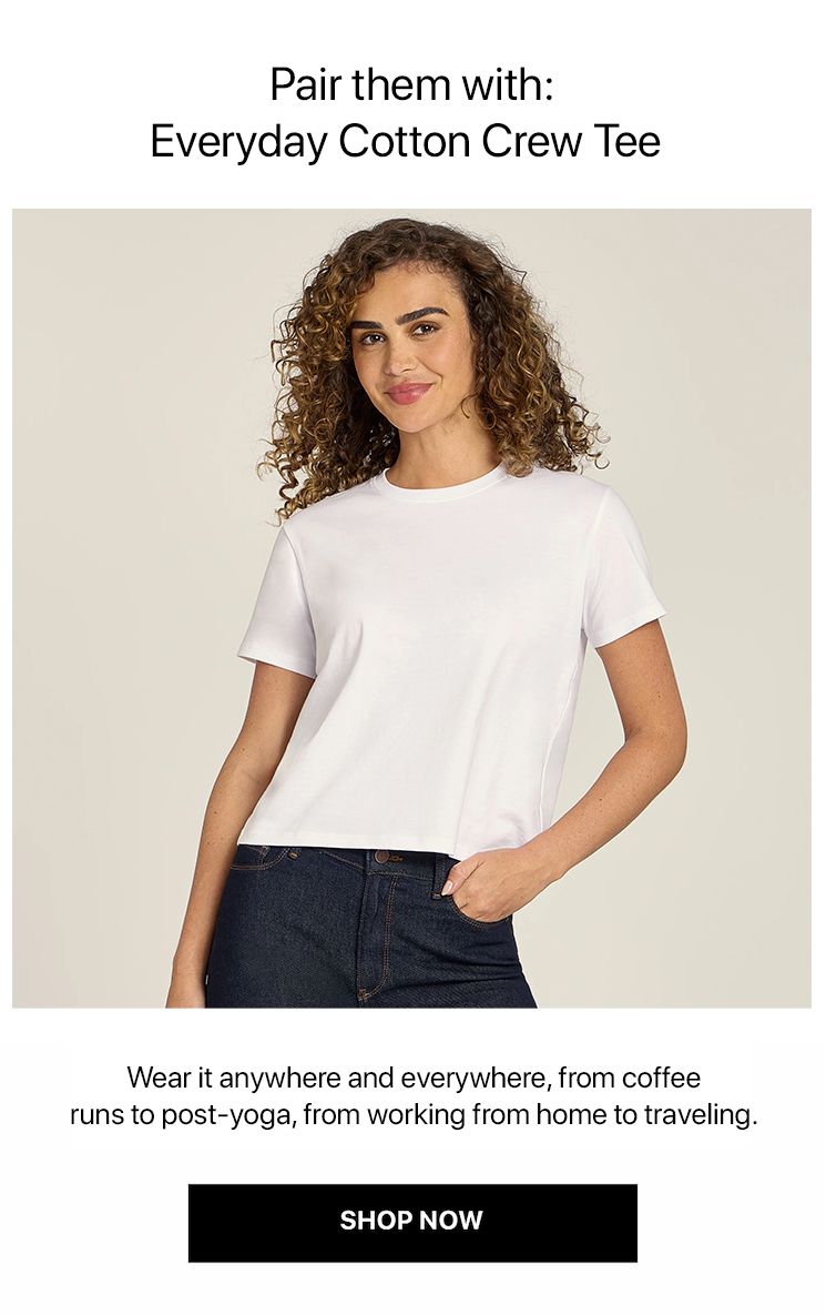 Everyday Cotton Crew Tee