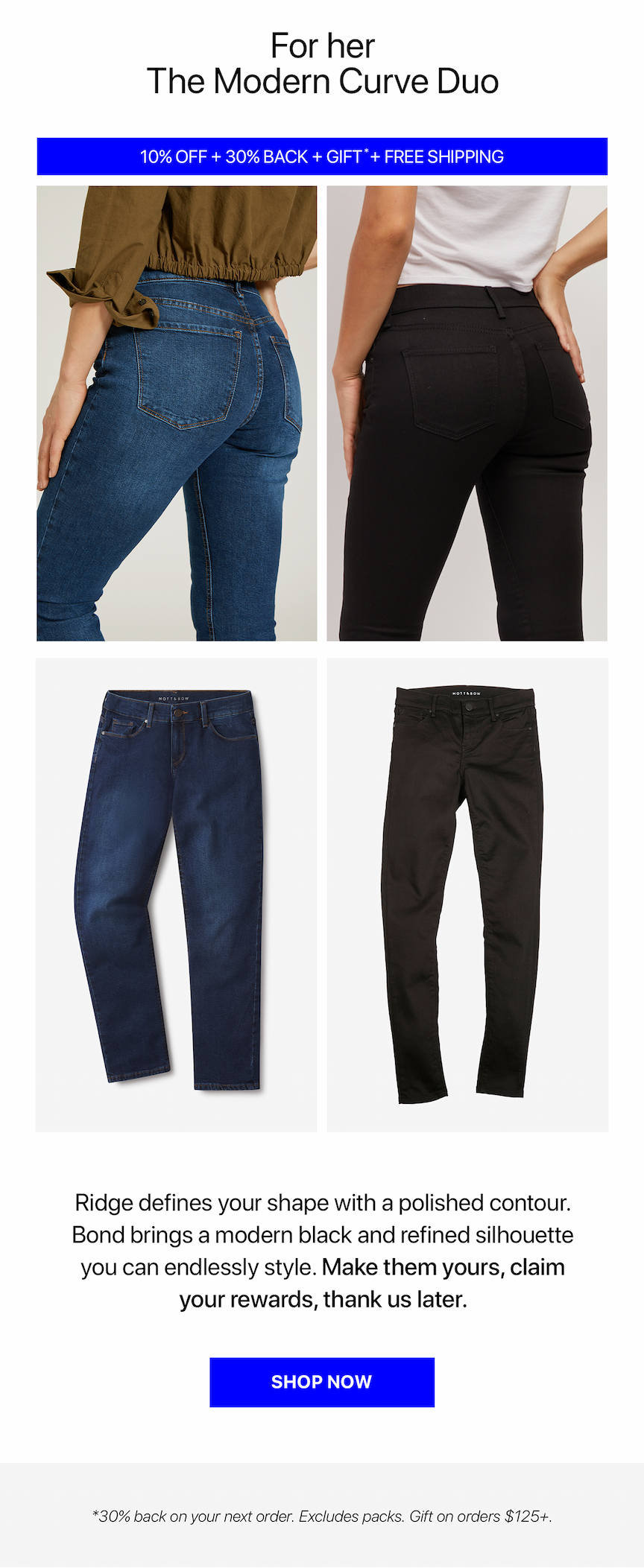 2 pair of Women's Jeans