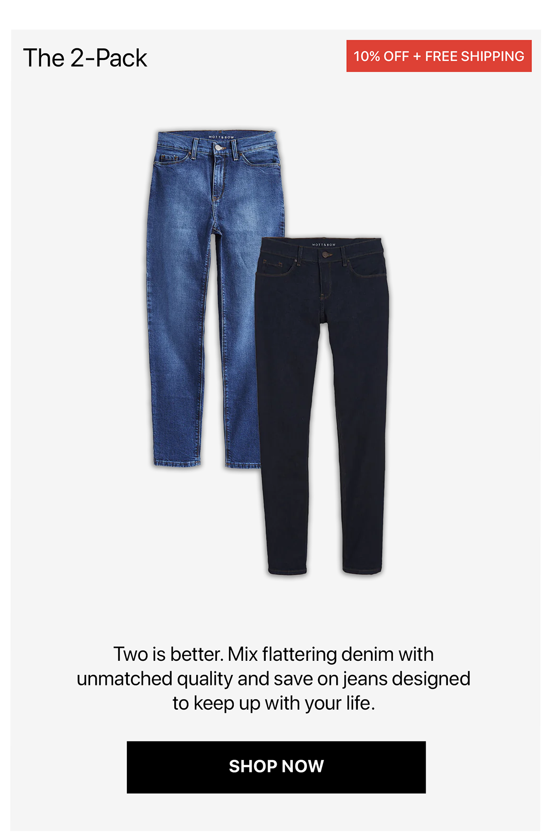 2 pair of Women's Jeans