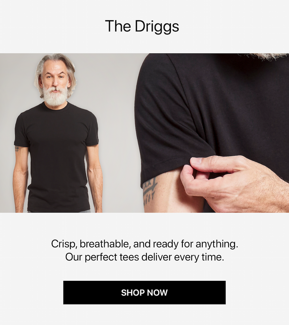 Classic Crew Driggs Tee