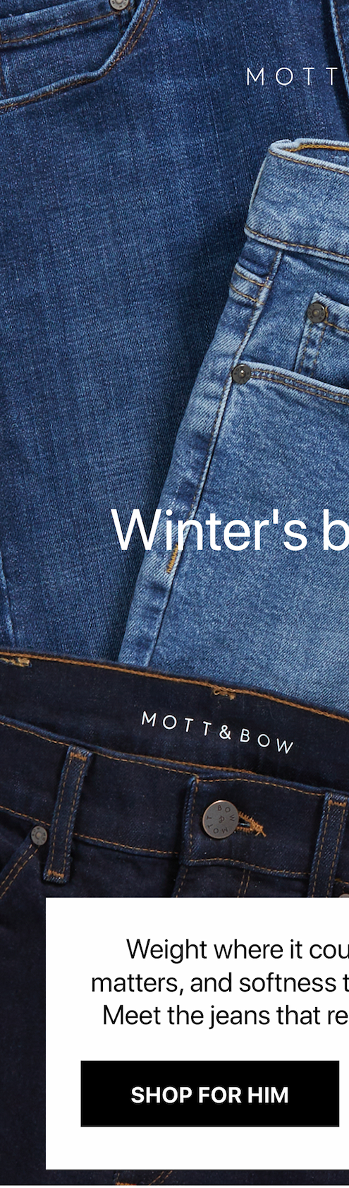 Mott & Bow - Winter Denim