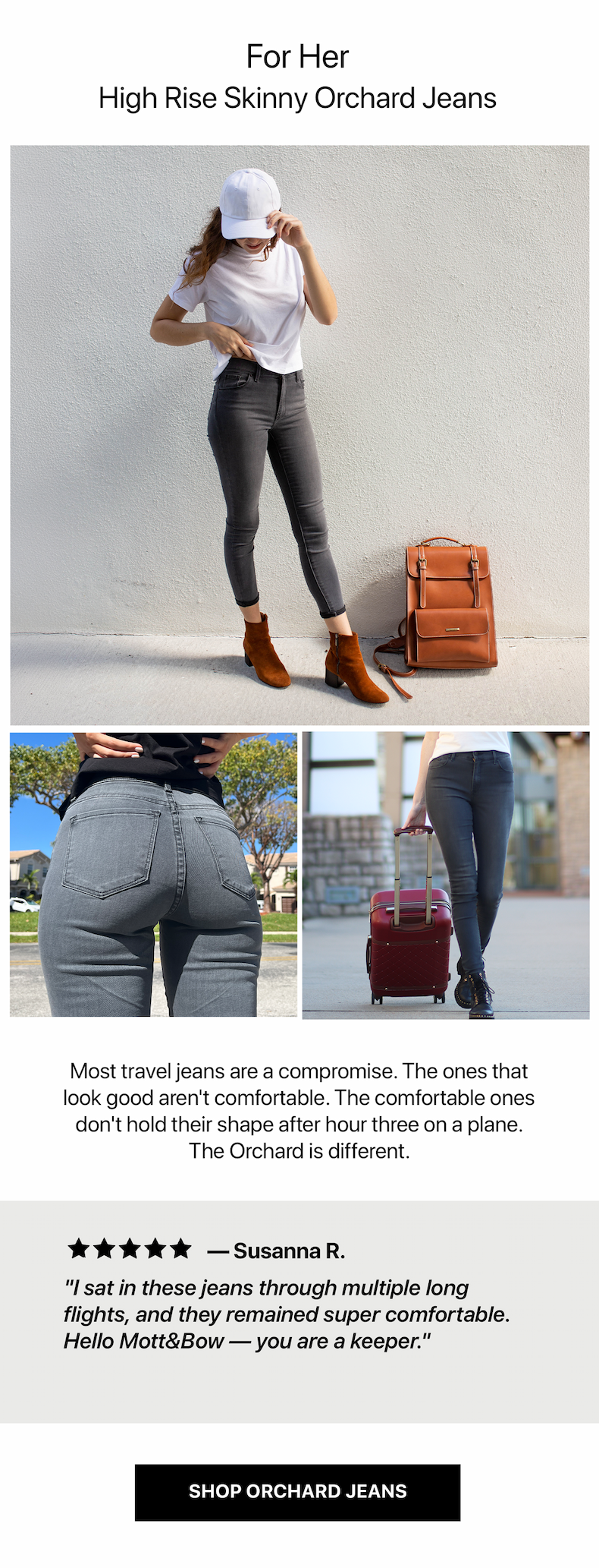 High Rise Skinny Orchard Jeans
