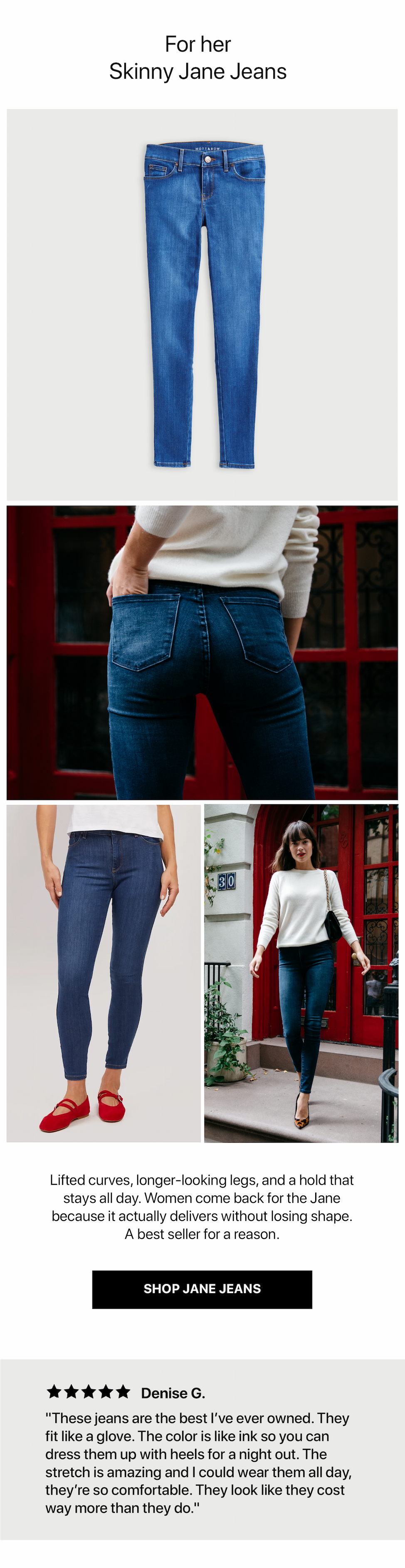 High Rise Skinny Jane Jeans