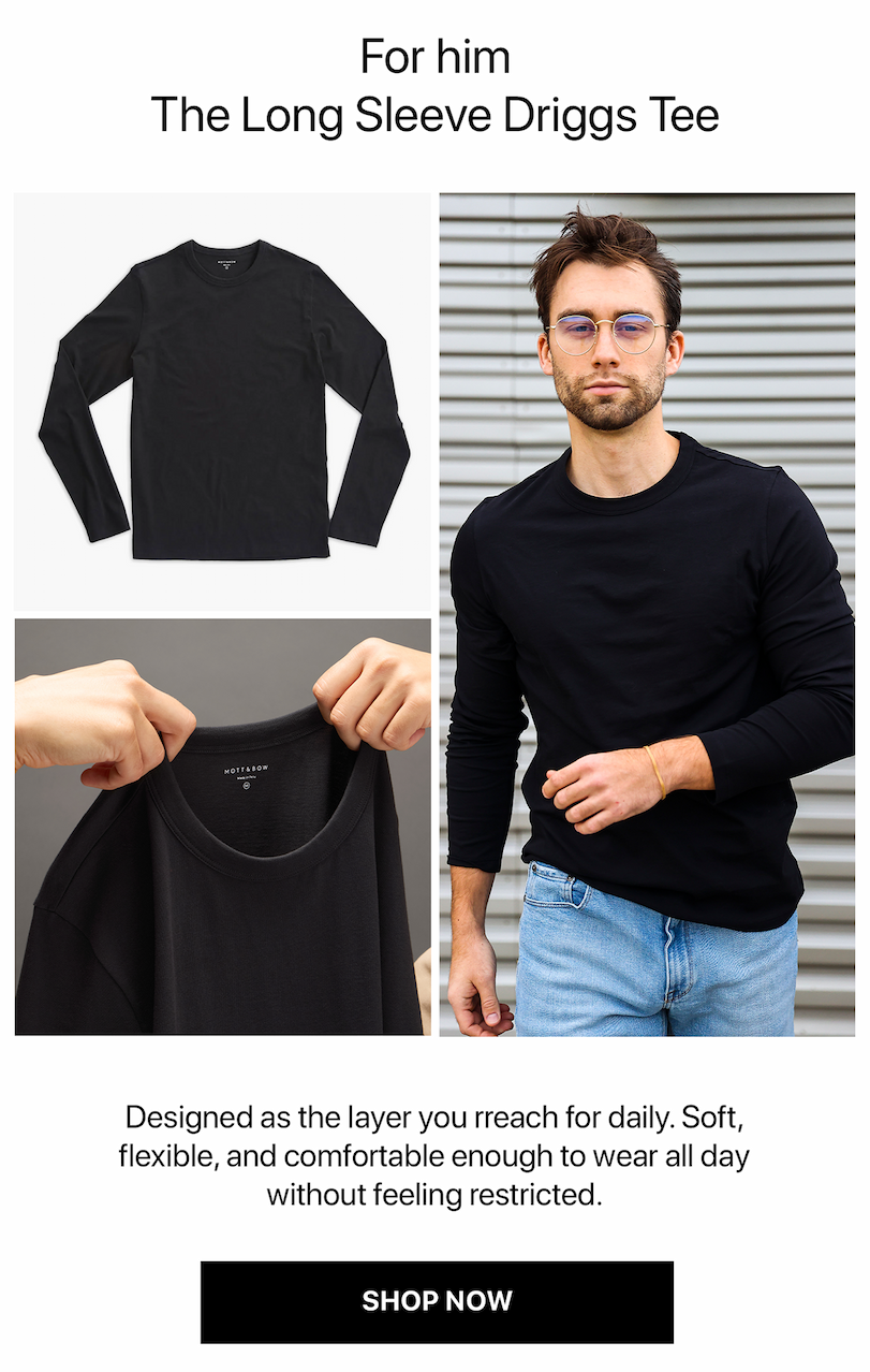 Long Sleeve Crew Tee Driggs