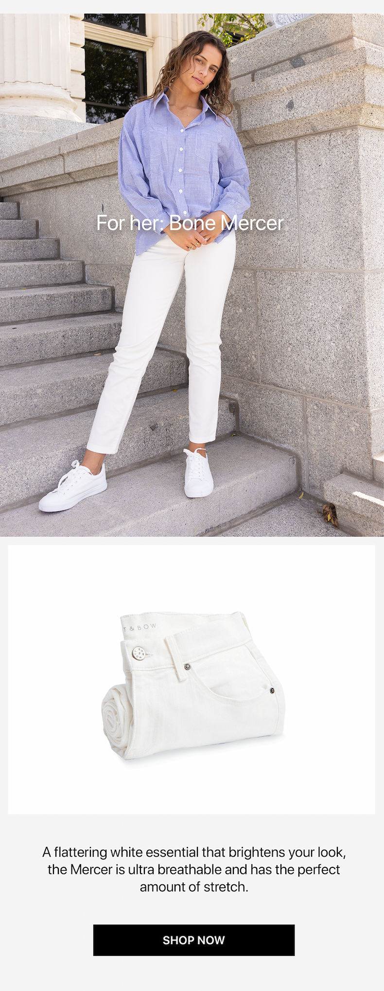 Mid Rise Slim Straight Mercer Jeans