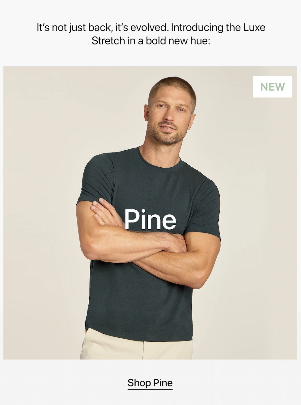 Luxe Stretch Tee