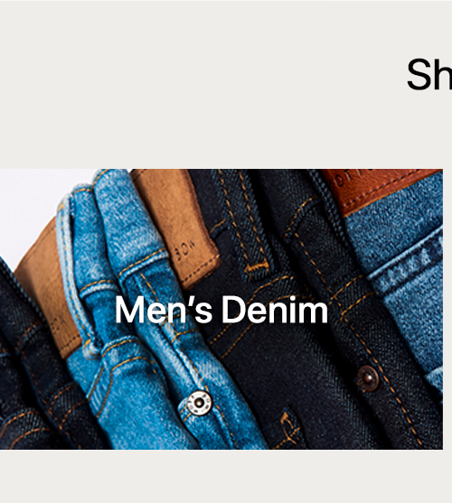Shop Men's Denim