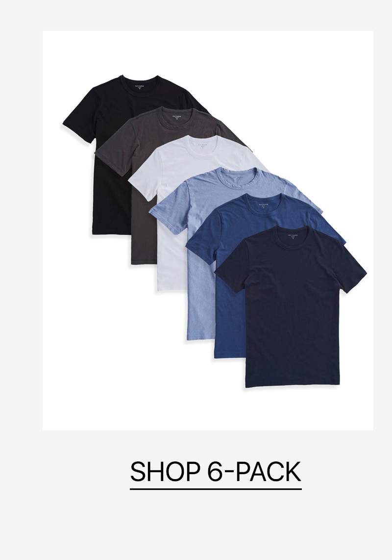 Classic Crew Driggs Tee 6-Pack