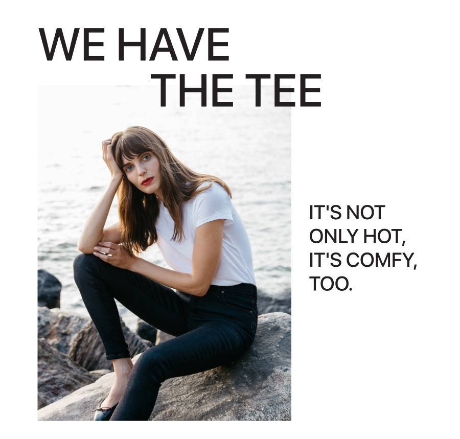 WE HAVE THE TEE