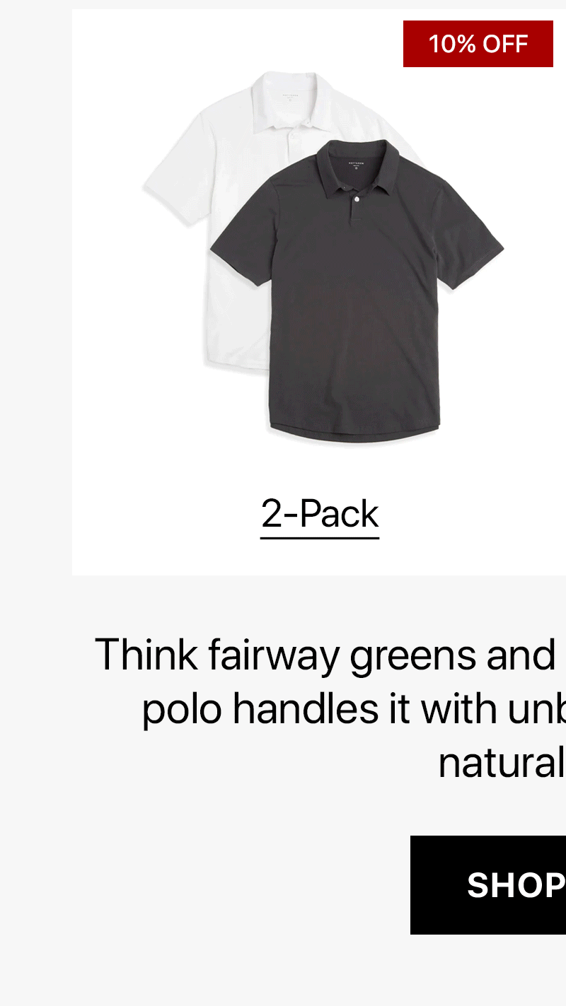 Jersey Sueded Polo 2-Pack