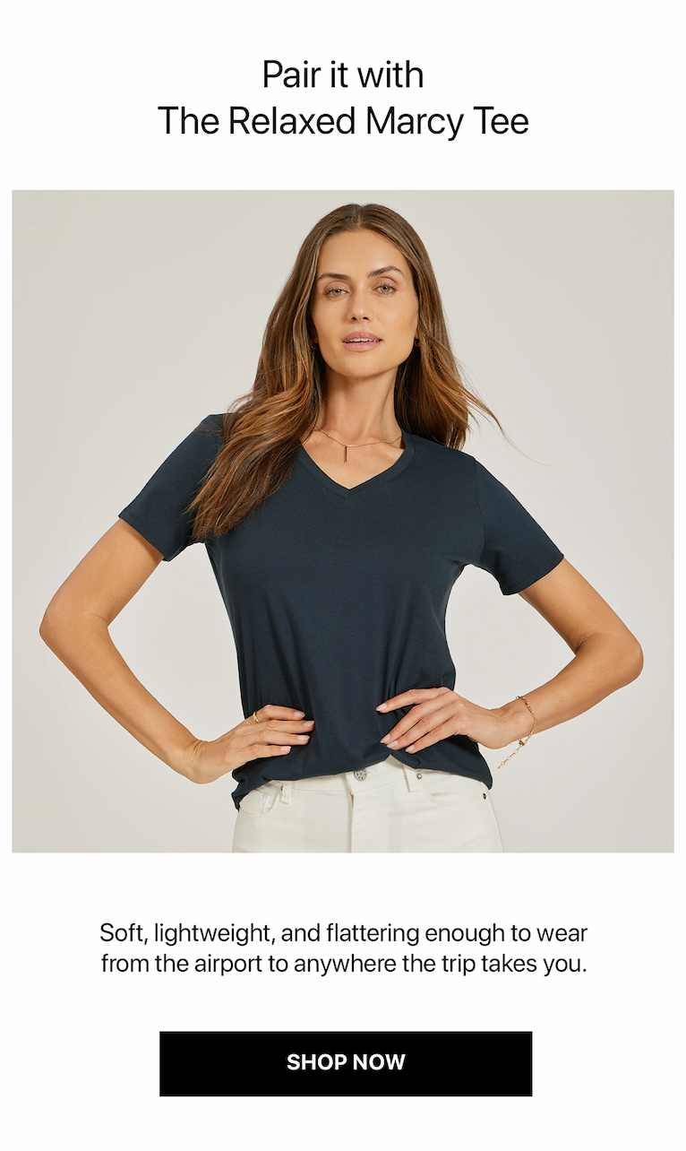 Relaxed V-Neck Marcy Tee