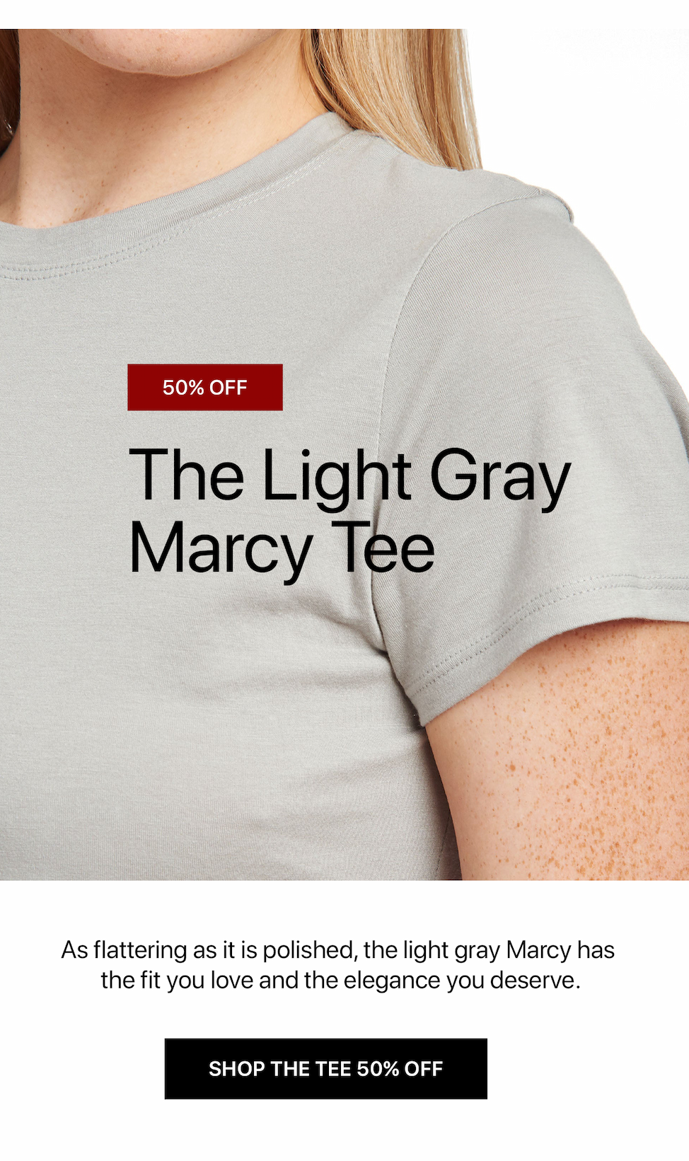 Fitted Crew Marcy Tee