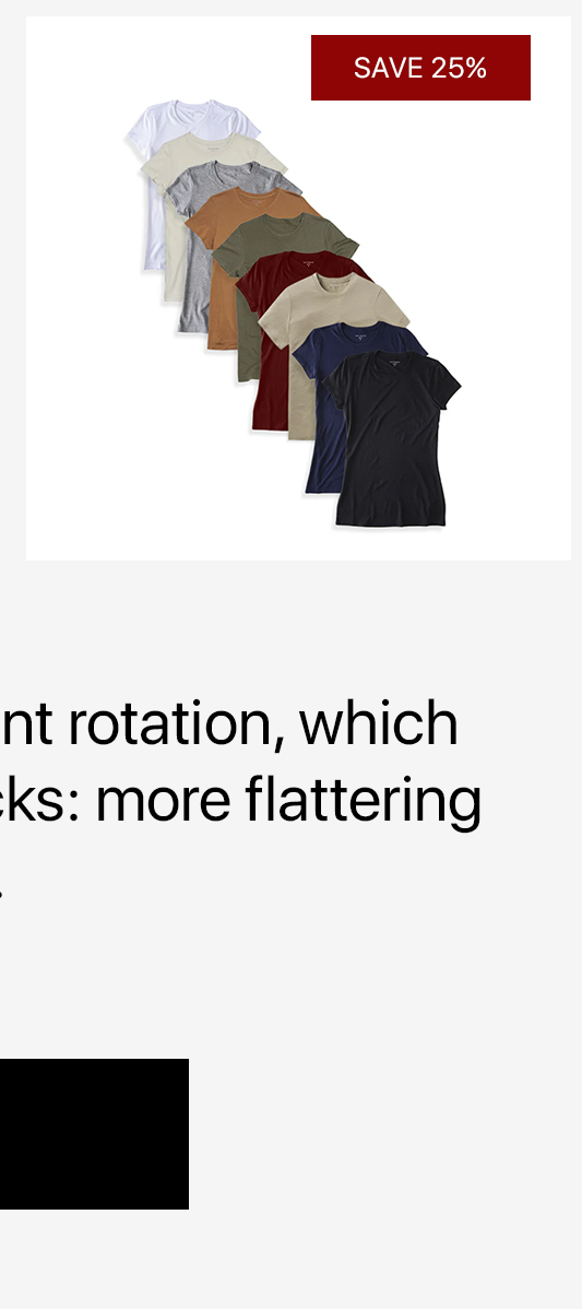 Fitted Crew Marcy Tee 9-pack