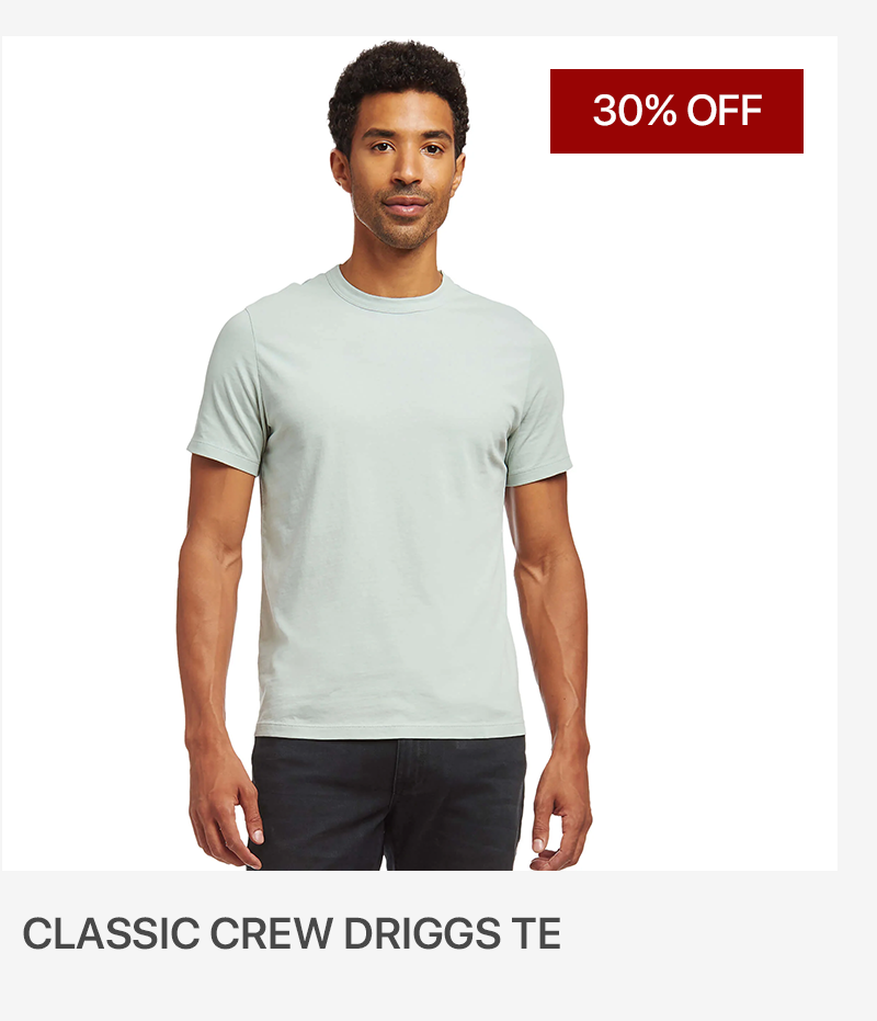 Classic Crew Driggs Tee