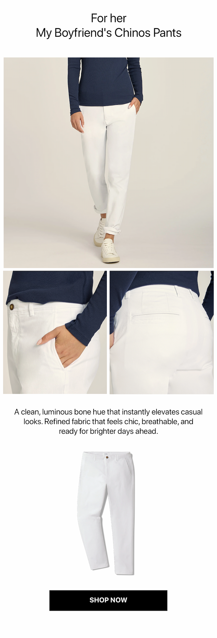 My Boyfriend's Chinos Pants