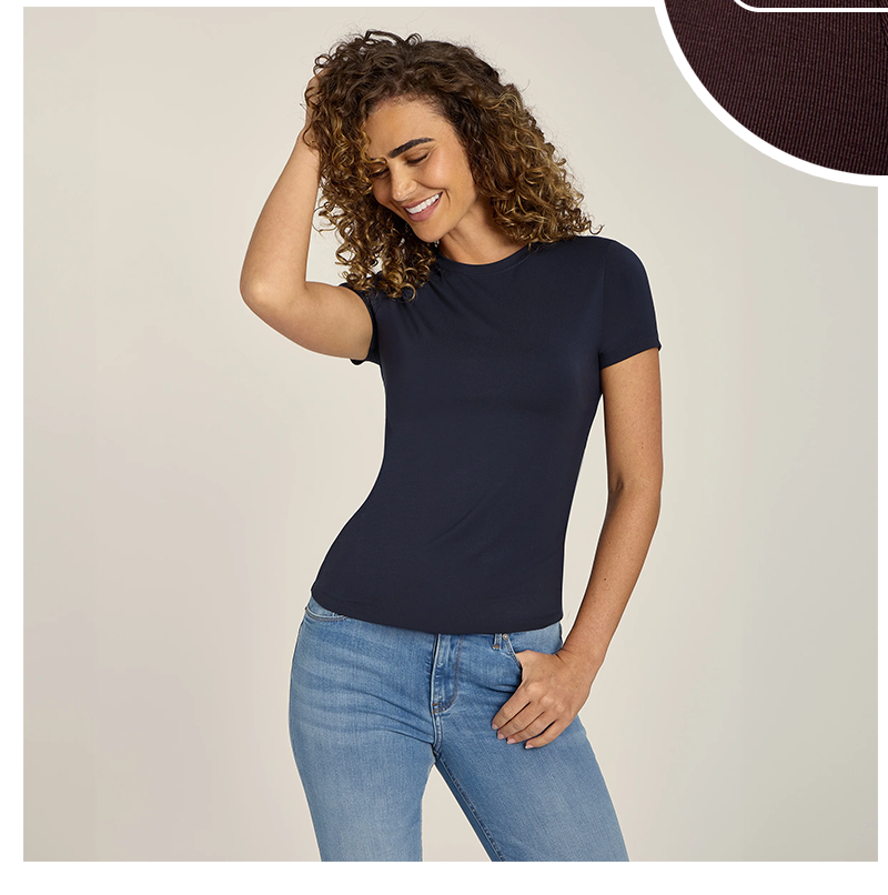 Second Skin Crew Tee