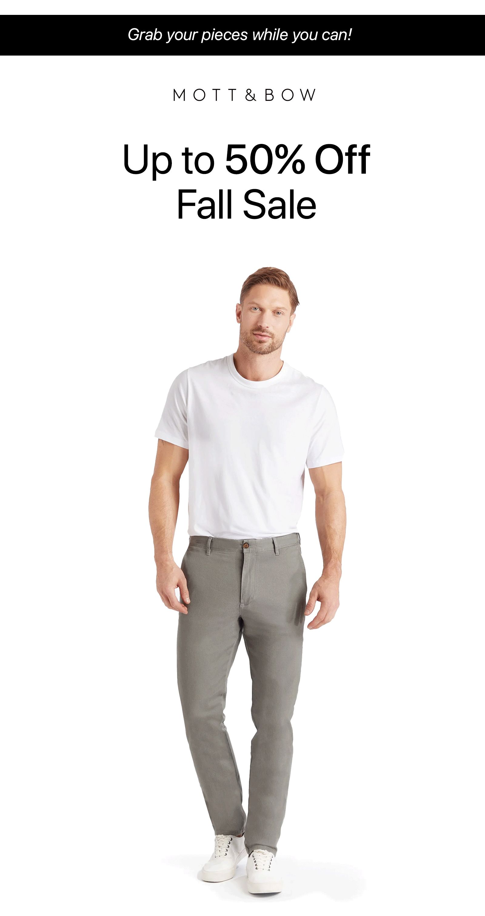 Mott & Bow - Fall Sale