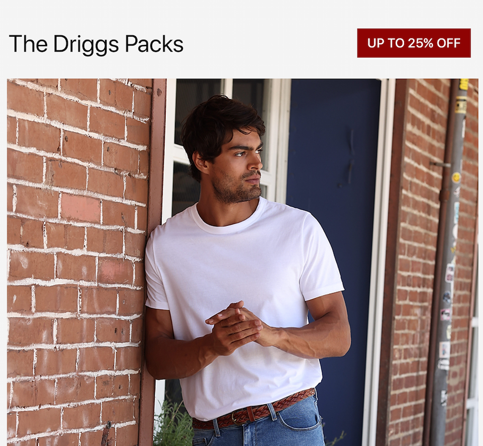 Classic Crew Driggs Tee