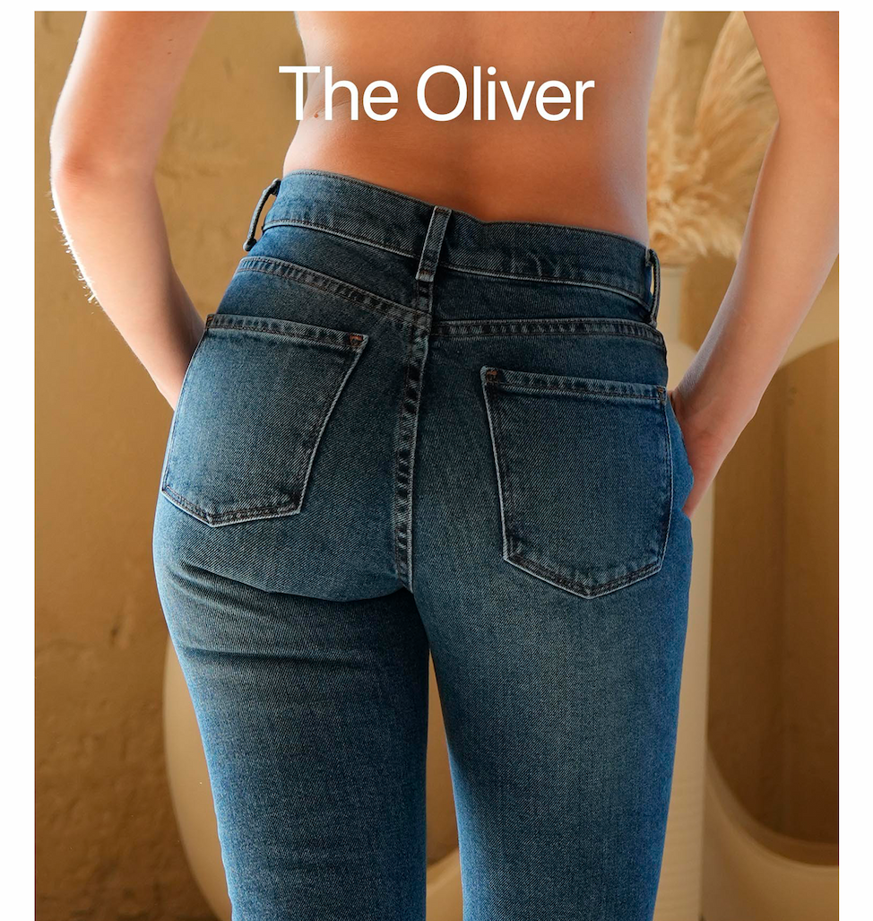 High Rise Mom Oliver Jeans