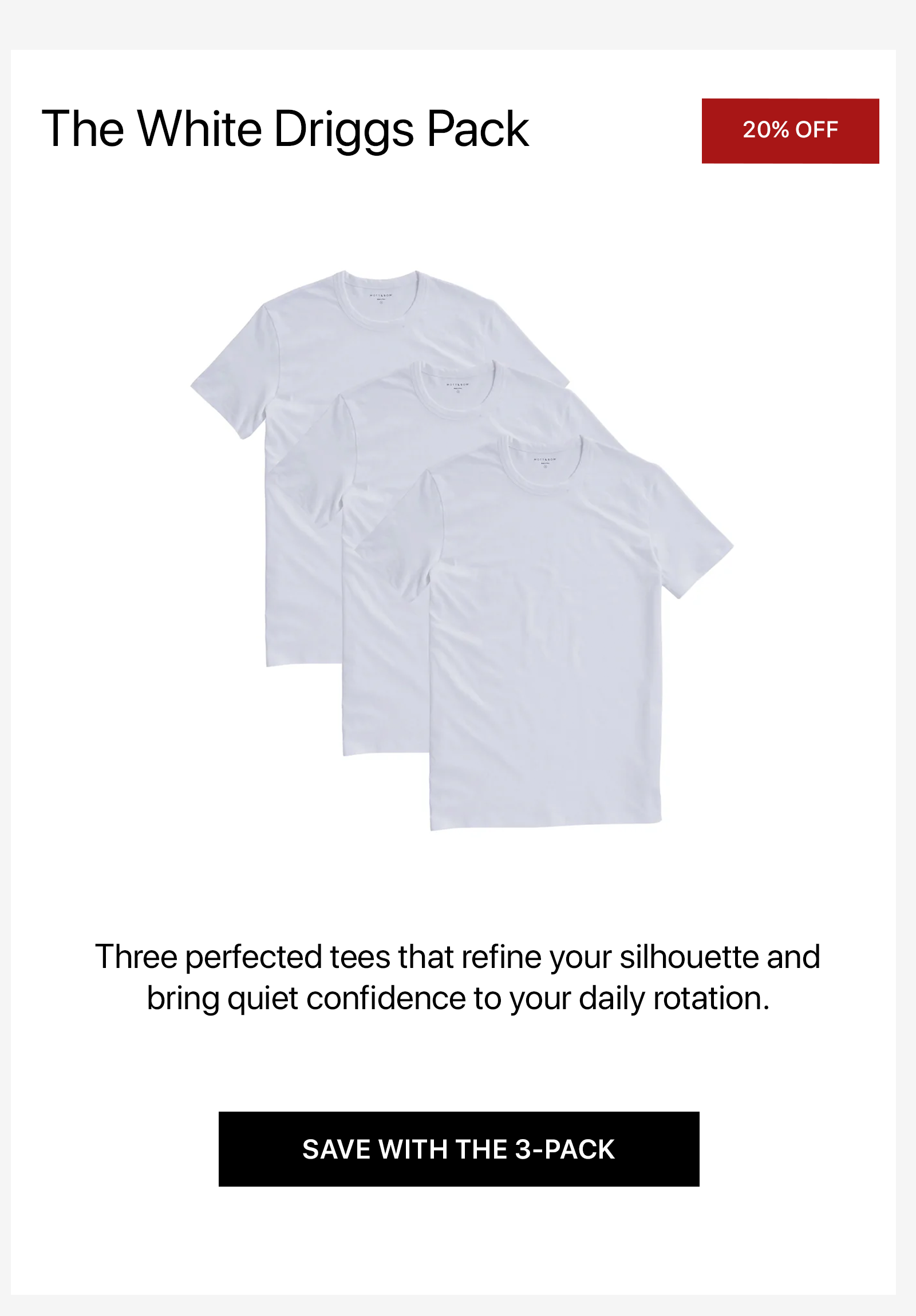 Classic Crew Driggs Tee