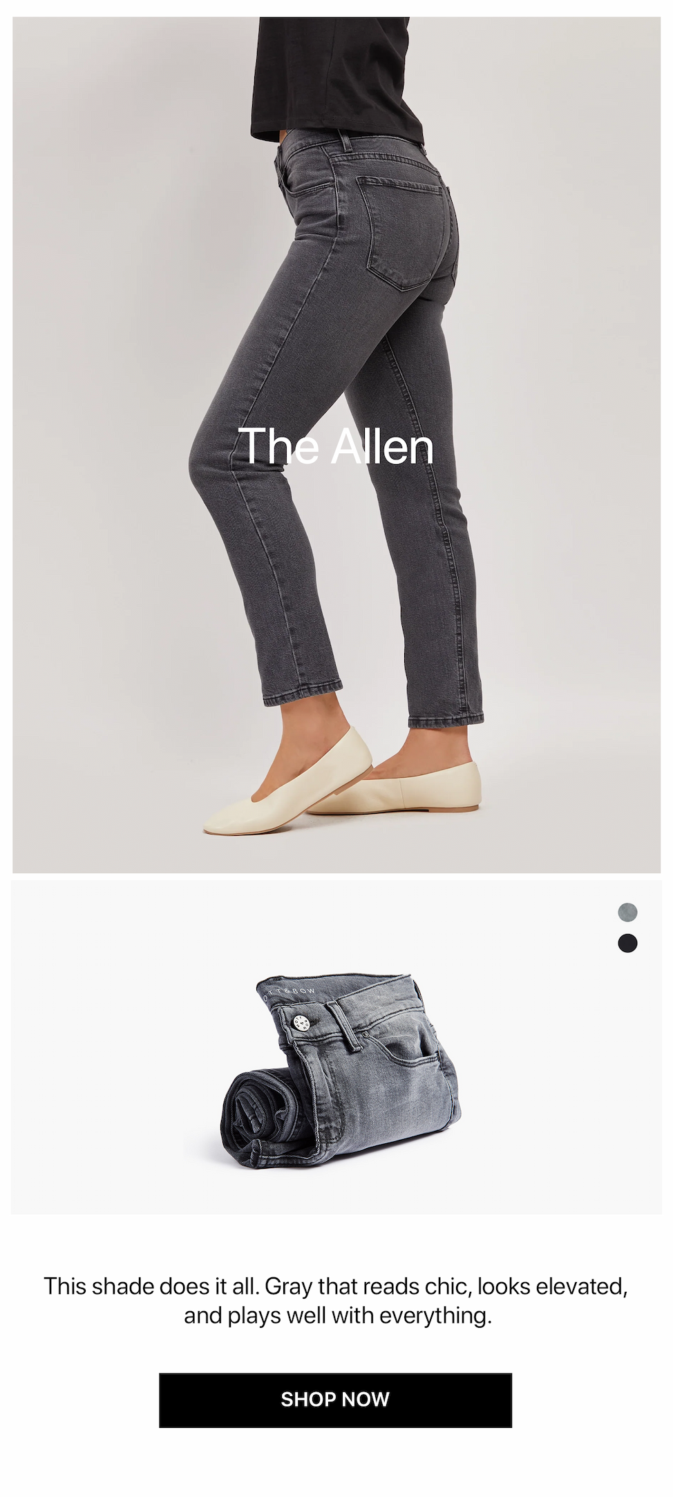 Slim Straight Allen Jeans