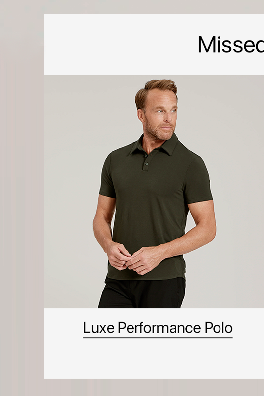 Luxe Performance Polo