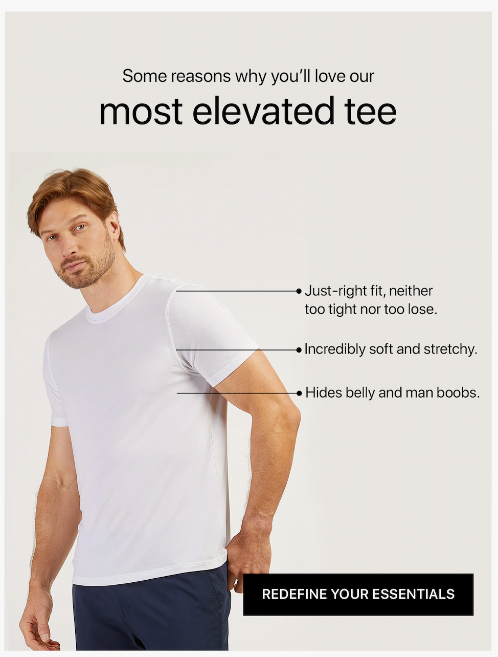 Luxe Stretch Tee