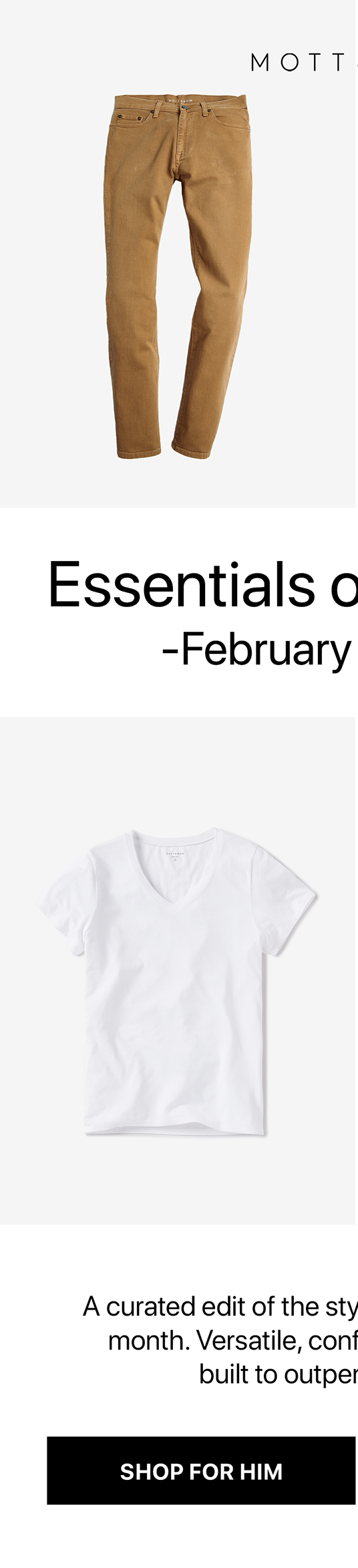 Mott & Bow - For him