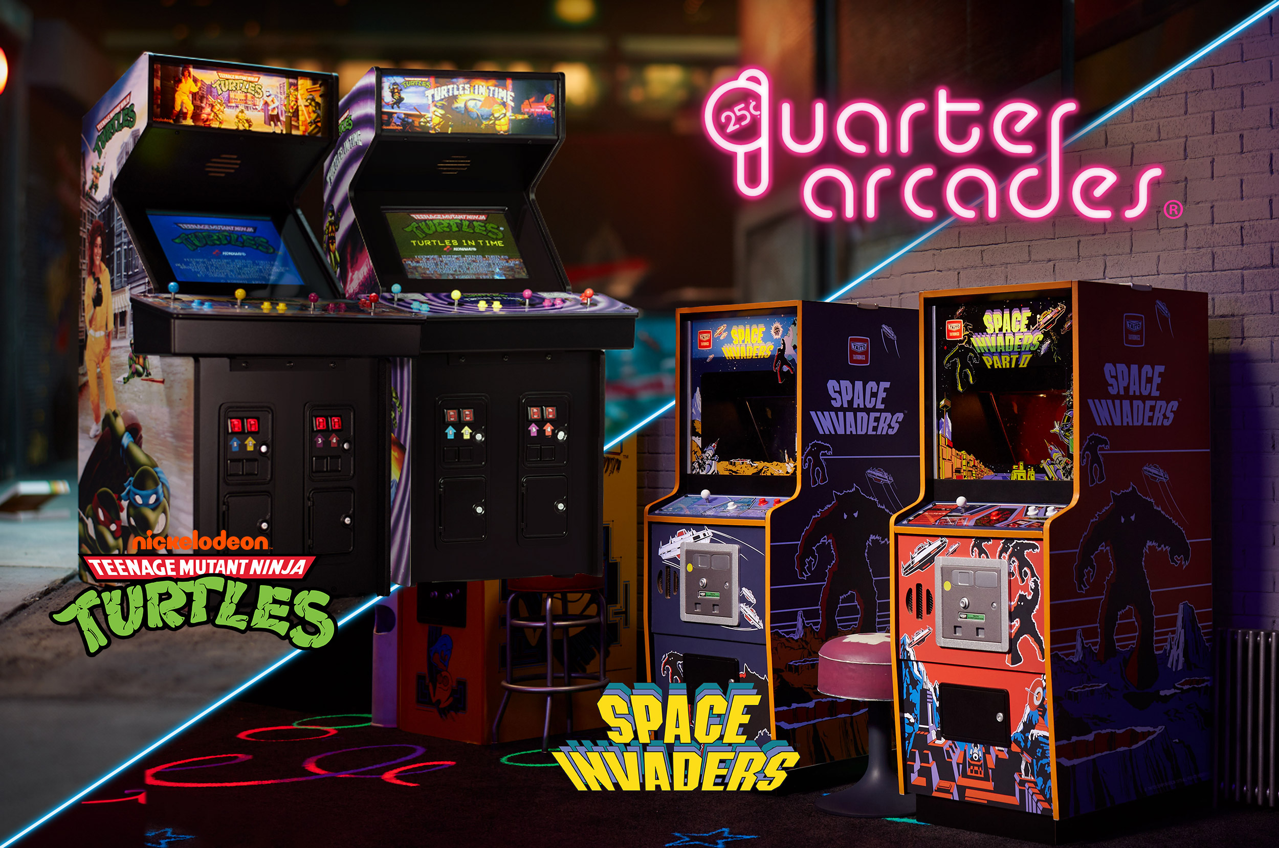 Quarter Arcade Machines