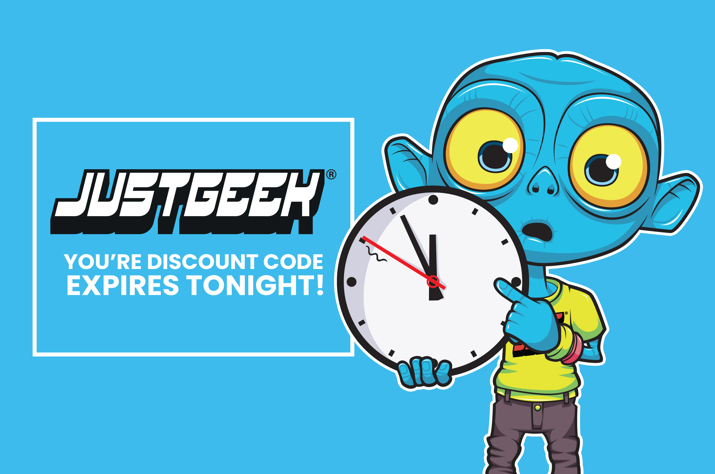 discount code expires tonight