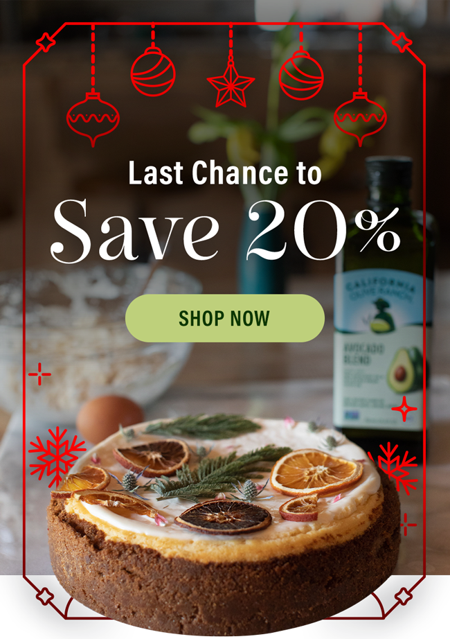 Last Chance to Save 20% [ SHOP NOW ]