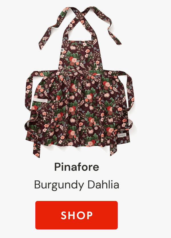 Pinafore | Burgundy Dahlia | SHOP