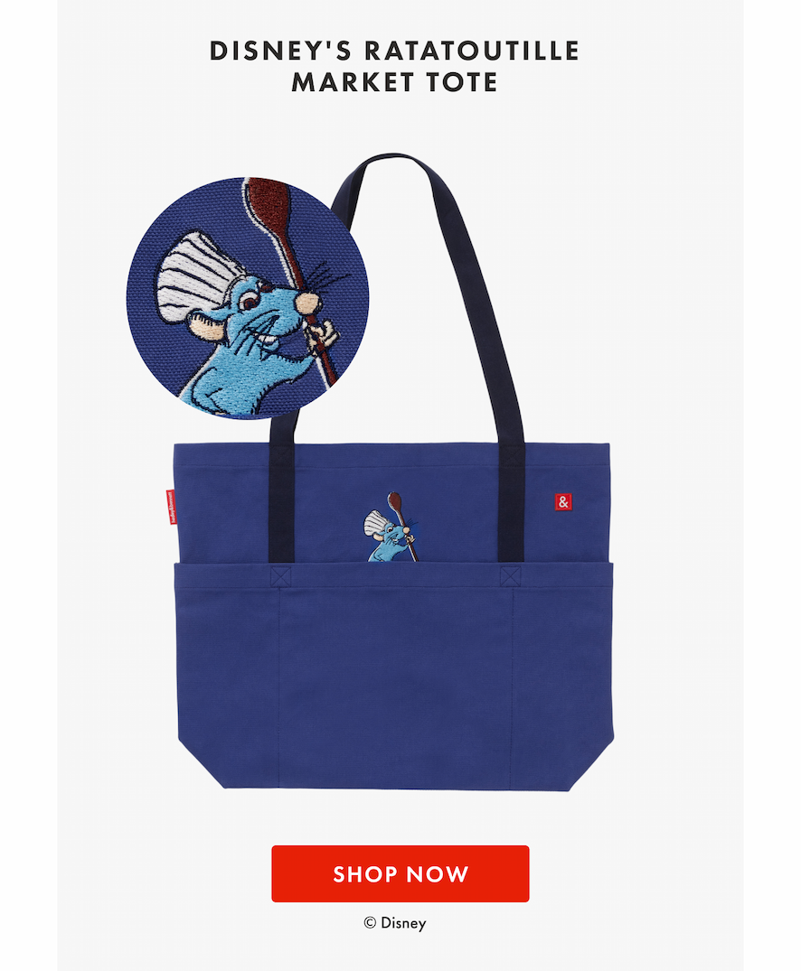 Disney's Ratatoutille Market Tote | SHOP NOW